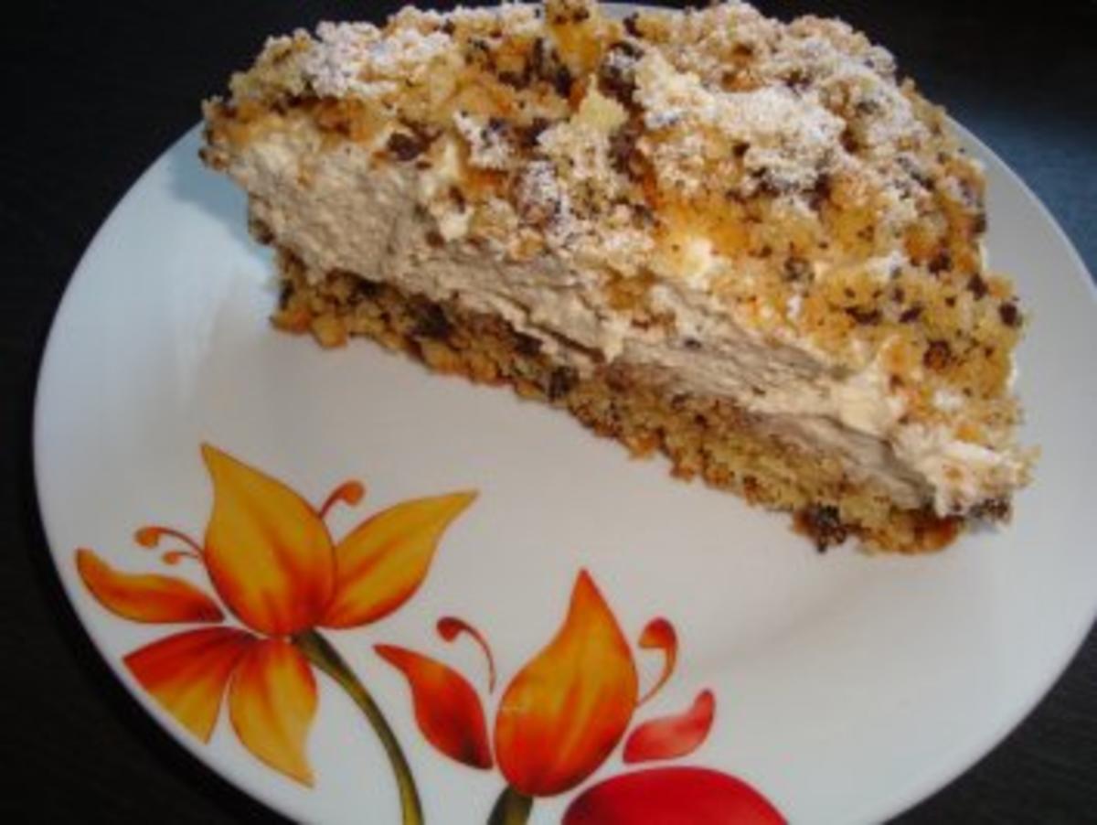 Bilder für Cappuccino-Sahne-Torte - Rezept