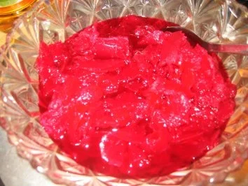 Rezept: Salat: Mein Rote Rüben/Bete Salat Salat: Mein Rote Rüben/Bete Salat - Rezept