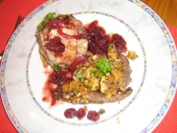 Rehmedailions mit Kräuter-Nuss-Kruste - Rezept - Bild Nr. 7