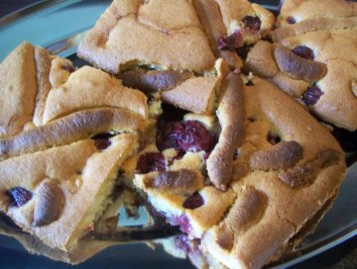 Kirschkuchen mit Makronengitter - Rezept - Bild Nr. 4