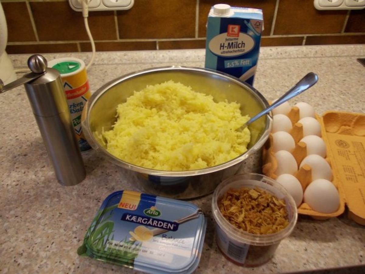 Kartoffelbreiauflauf mit Eiern - Rezept - Bild Nr. 2