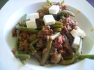 Griechische Bohnen-Hack-Pfanne - Rezept