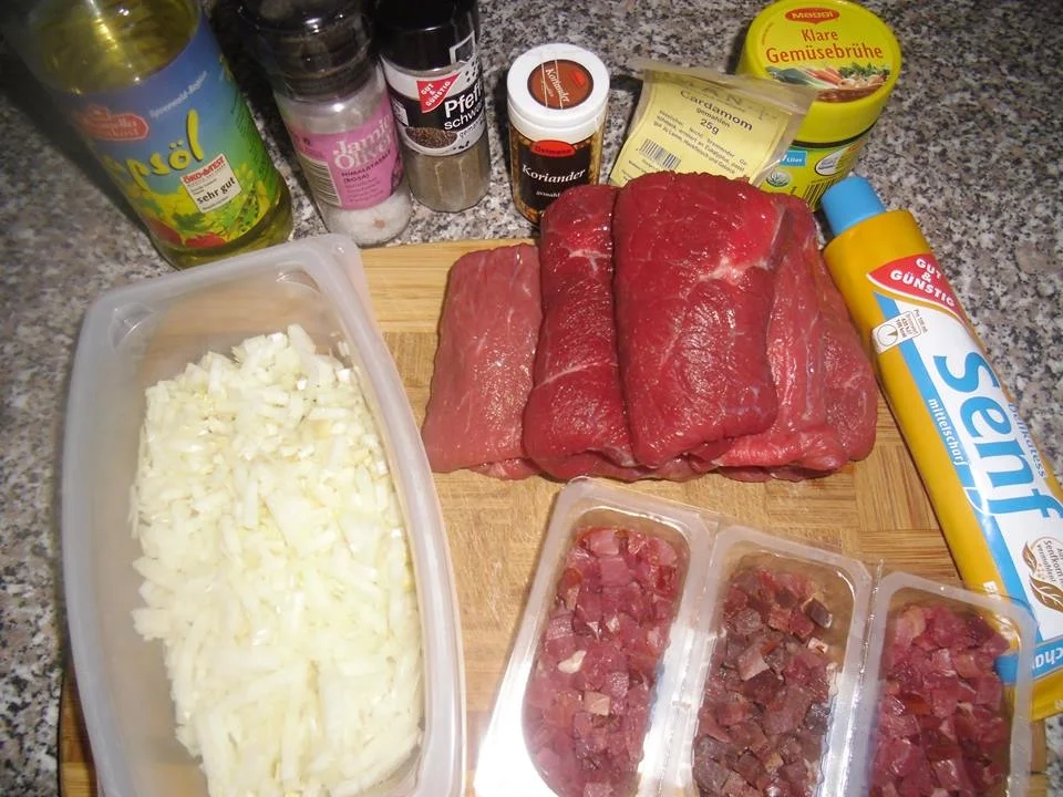 Rezept: Roulädchen, wie wir Sachsen sie gern vernaschen! Bild Nr. 1890 Roulädchen, wie wir Sachsen sie gern vernaschen! - Rezept - Bild Nr. 1890