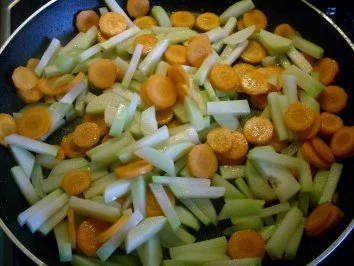 Rezept: Kunterbunte Frühlingspfanne>> Bild Nr. 3 Kunterbunte Frühlingspfanne>> - Rezept - Bild Nr. 3