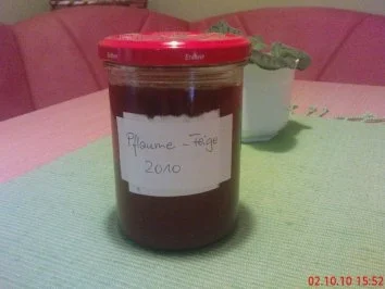 Pflaume-Feige Marmelade - Rezept