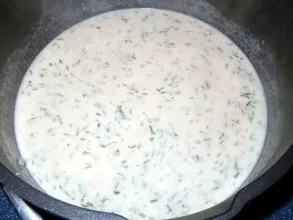 Tagiatelle mit Lachs-Meerrettich-Dill-Sauce - Rezept - Bild Nr. 6