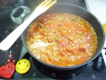 Rezept: Hackfleisch : ...was ist denn noch vorrätig?...und das kam dabei heraus ;-) Bild Nr. 9 Hackfleisch : ...was ist denn noch vorrätig?...und das kam dabei heraus ;-) - Rezept - Bild Nr. 9