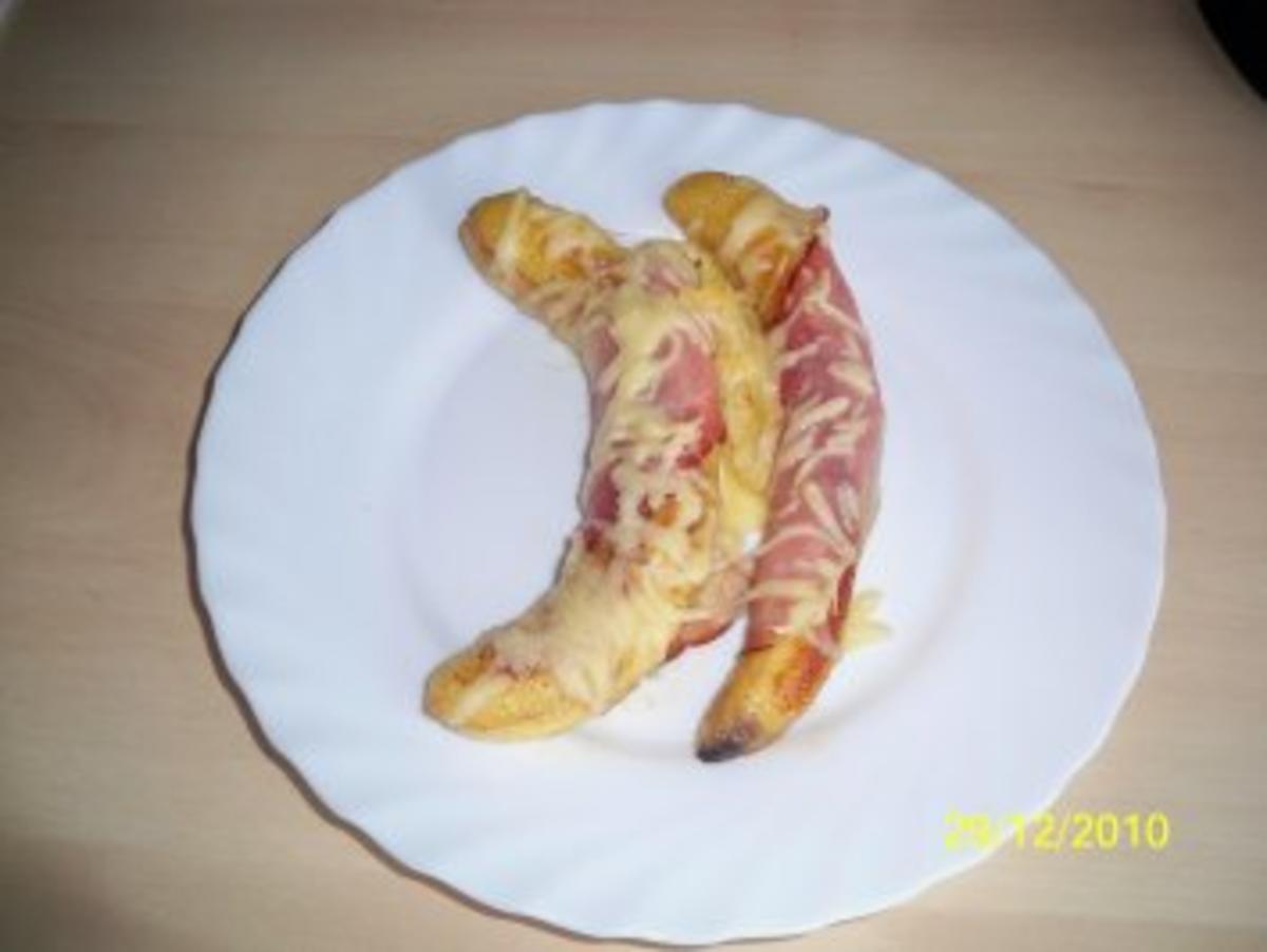 Bilder für Leo´s gebratene Bananen mit Schinken - Rezept