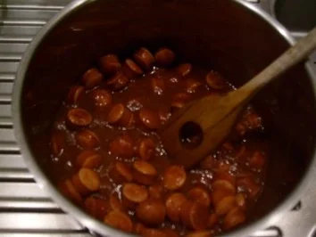 Würstchengulasch mit Bild - Rezept - Bild Nr. 2