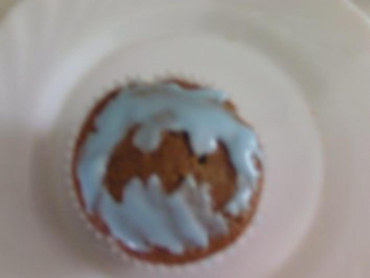 Bilder für Halloween-Kürbis-Muffins Rezept