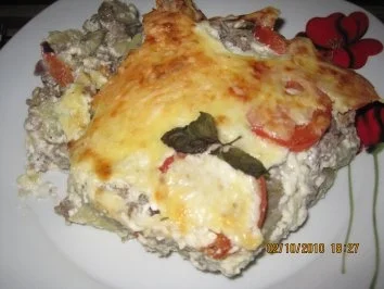Rezept: Auflauf a la "Moussaka" Auflauf a la "Moussaka" - Rezept