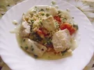 Rezept: Gebratener Reis mit Fischhappen Gebratener Reis mit Fischhappen - Rezept