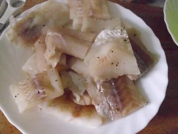 Rezept: Gebratener Reis mit Fischhappen Bild Nr. 2 Gebratener Reis mit Fischhappen - Rezept - Bild Nr. 2