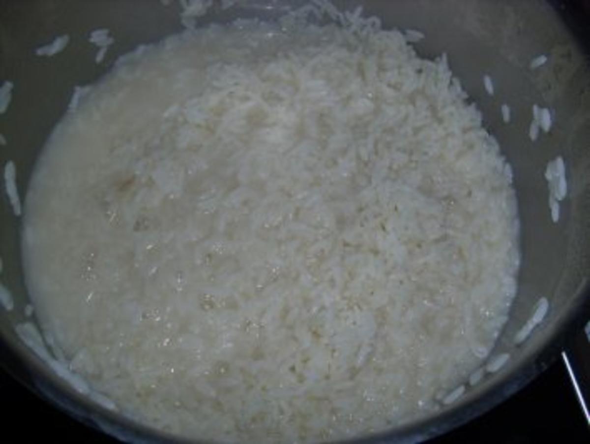 Gebratener Reis mit Fischhappen - Rezept - Bild Nr. 3