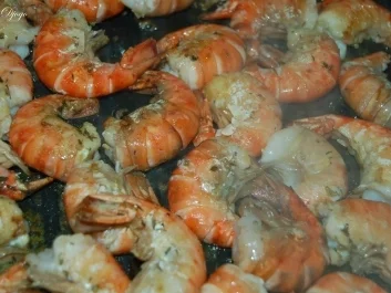 gebratene Gambas - Rezept