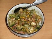 Beilage: Brokkolisalat mit Kürbiskernöl - Rezept