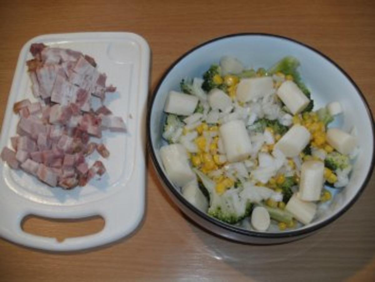 Beilage: Brokkolisalat mit Kürbiskernöl - Rezept - Bild Nr. 3