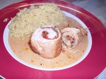 gefüllte Putenschnitzel - Rezept - Bild Nr. 2