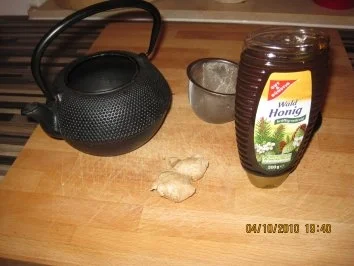 Rezept: Ingwertee Bild Nr. 2 Ingwertee - Rezept - Bild Nr. 2