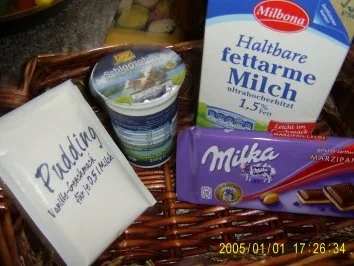 Rezept: Schoko-Marzipan-Pudding Bild Nr. 2 Schoko-Marzipan-Pudding - Rezept - Bild Nr. 2