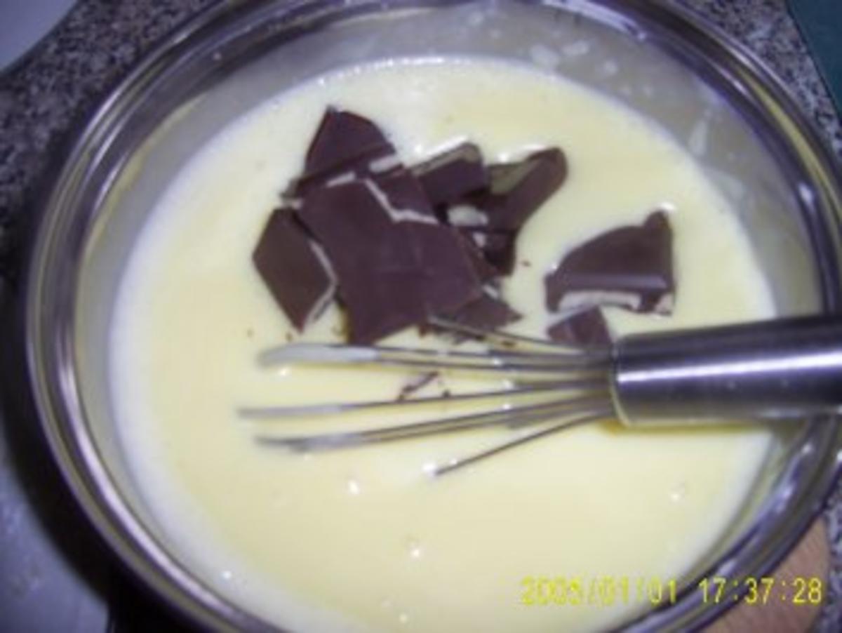 Schoko-Marzipan-Pudding - Rezept - Bild Nr. 3