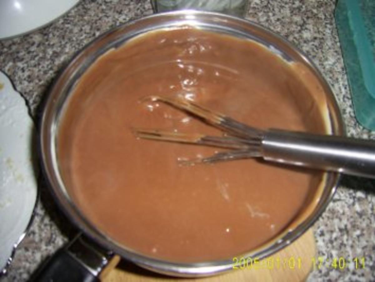 Schoko-Marzipan-Pudding - Rezept - Bild Nr. 4