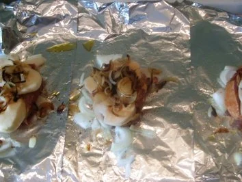 Rezept: Kasslerpäckchen Bild Nr. 7 Kasslerpäckchen - Rezept - Bild Nr. 7