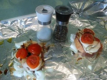 Rezept: Kasslerpäckchen Bild Nr. 8 Kasslerpäckchen - Rezept - Bild Nr. 8