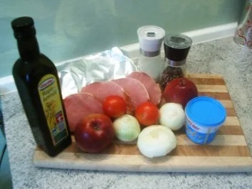 Rezept: Kasslerpäckchen Bild Nr. 2 Kasslerpäckchen - Rezept - Bild Nr. 2