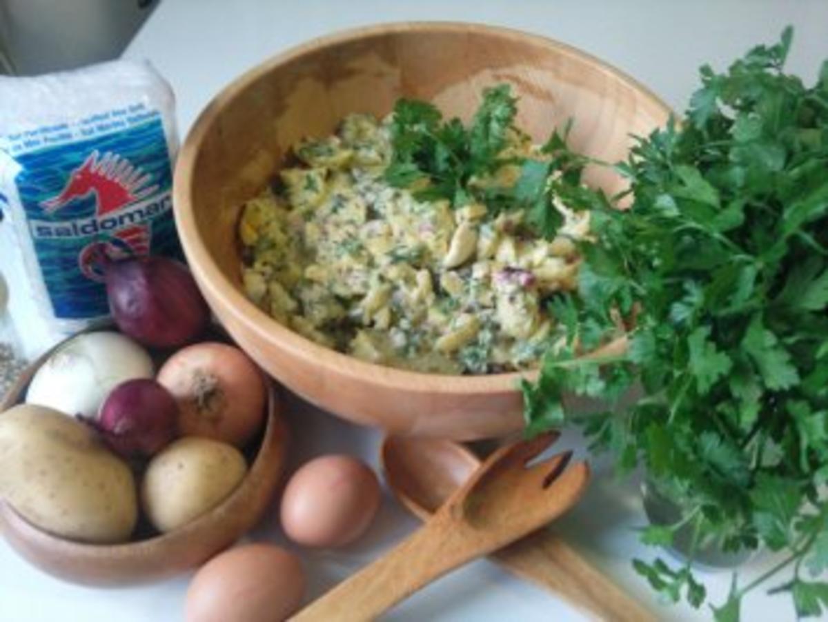 Kartoffelsalat mit Eiern - Rezept