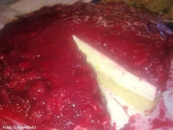 Himbeer-Käse-Sahnetorte - Rezept - Bild Nr. 5