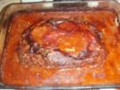 Hackbraten mit Teigwaren und Salat - Rezept