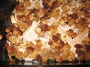 Rezept: Hähnchen-Crumble Hähnchen-Crumble - Rezept