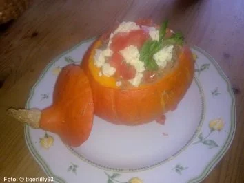 Gefüllte Kürbisse - Rezept