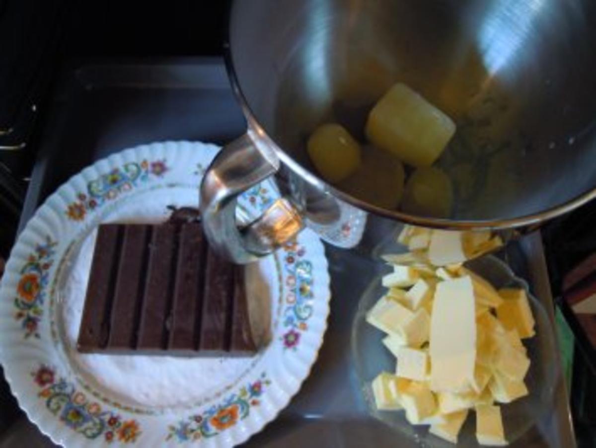 Birnen  Schokolade  Kuchen - Rezept - Bild Nr. 2