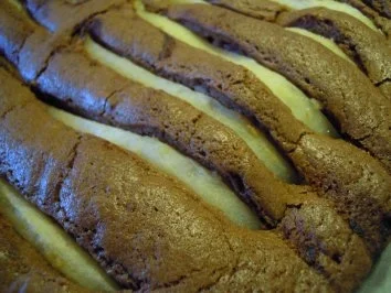 Birnen  Schokolade  Kuchen - Rezept - Bild Nr. 8