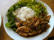 Rezept: Ingwer -Cola - Huhn/Hahn mit Staudensellerie Ingwer -Cola - Huhn/Hahn mit Staudensellerie - Rezept