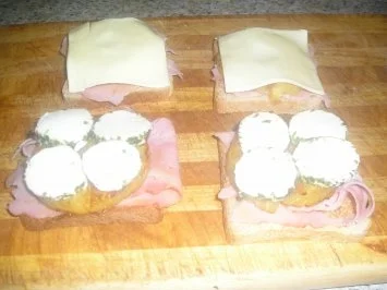 Toast Hawai mit gegrillter Ananas und Ziegenkäse - Rezept - Bild Nr. 3