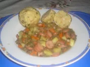 Rezept: Linseneintopf mit Wurst Linseneintopf mit Wurst - Rezept
