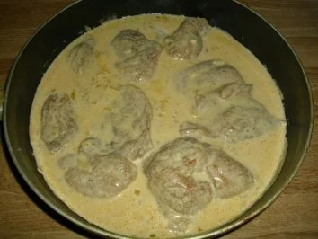 Rezept: Sahneschnitzel Sahneschnitzel - Rezept