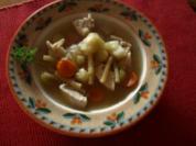 Hühnersuppe für Zwei - Rezept
