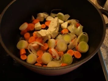 Hühnersuppe für Zwei - Rezept - Bild Nr. 4