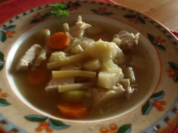 Hühnersuppe für Zwei - Rezept - Bild Nr. 7