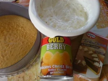 Rezept: Schoko-Sahne-Torte mit Birnen Bild Nr. 6 Schoko-Sahne-Torte mit Birnen - Rezept - Bild Nr. 6