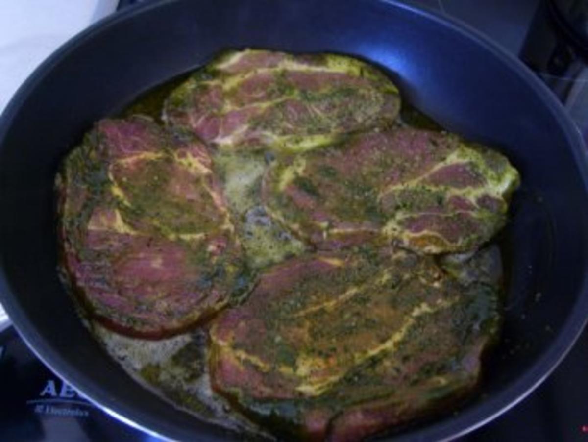 Kräuter-Zwiebel-Steak mit Bildern - Rezept - Bild Nr. 5