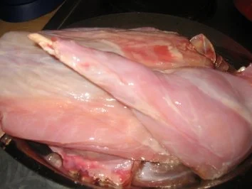 Fleisch: Hauskaninchen - geschmort - Rezept - Bild Nr. 9