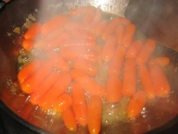 Beilage: Karamellisierte Möhrchen - Rezept - Bild Nr. 2