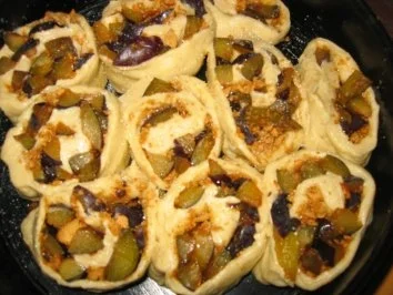 Rosettenkuchen mit Zwetschgen - Rezept - Bild Nr. 6