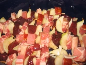 Fleisch: Lisa's Schaschlik - Rezept - Bild Nr. 4