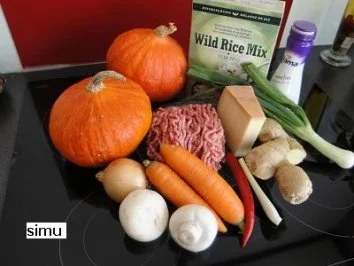 Rezept: Gefüllte Kürbisse Bild Nr. 2 Gefüllte Kürbisse - Rezept - Bild Nr. 2